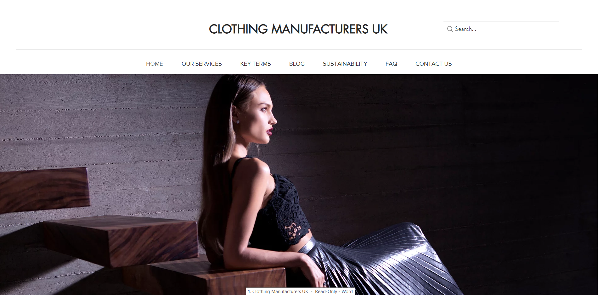 Clothing Manufacturers UK