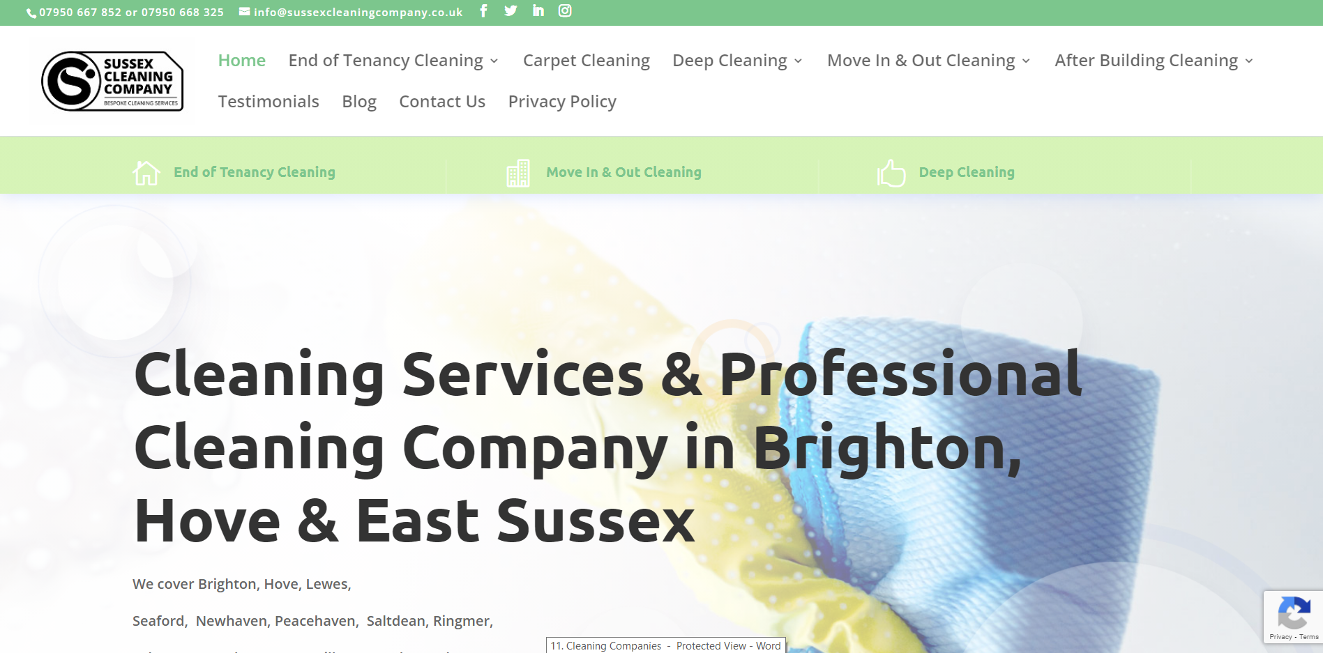 Sussex Cleaning Company