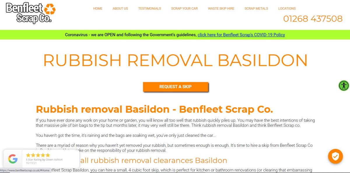 Rubbish Collection Basildon Top 10 Companies The Business View