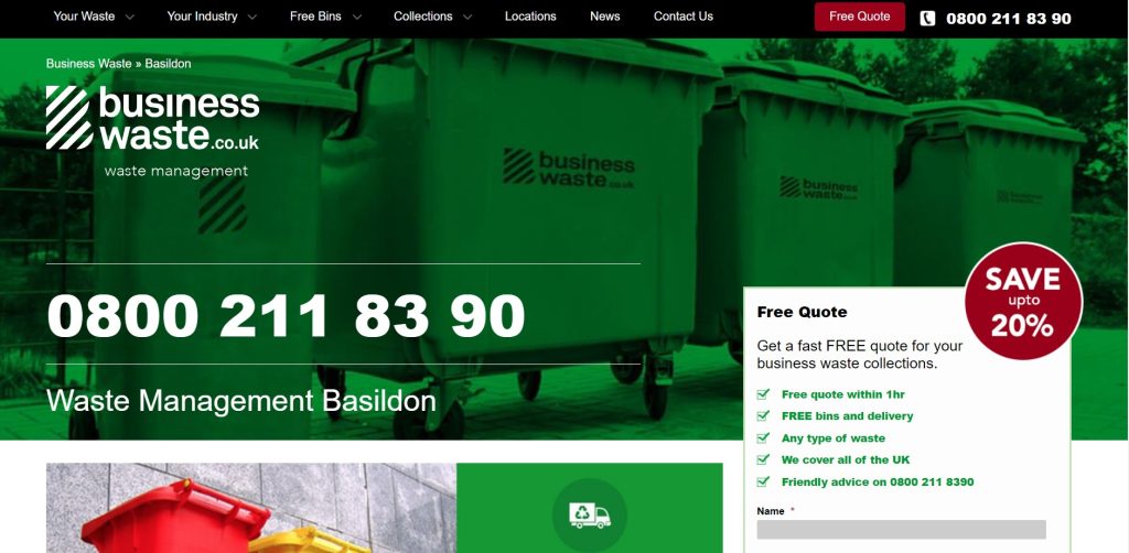 Rubbish Collection Basildon Top 10 Companies The Business View
