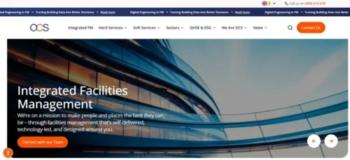 OCS Group UK facilities team delivering hard and soft FM services.