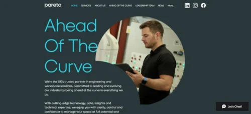 Pareto Facilities Management team delivering engineering and workplace services