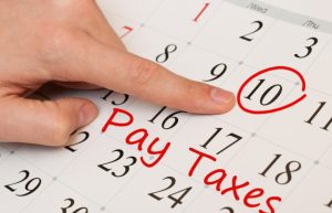 When to pay your tax bill