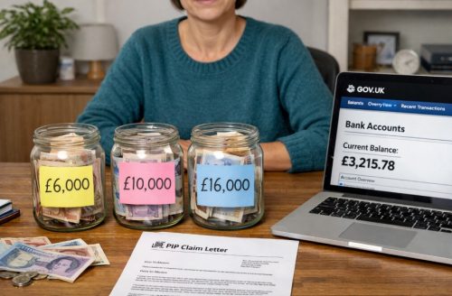Can You Get PIP If You Have £6,000, £10,000 or £16,000 in Savings