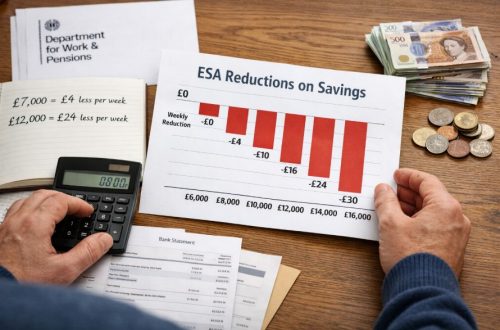 How the DWP Reduces ESA Between £6,000 and £16,000