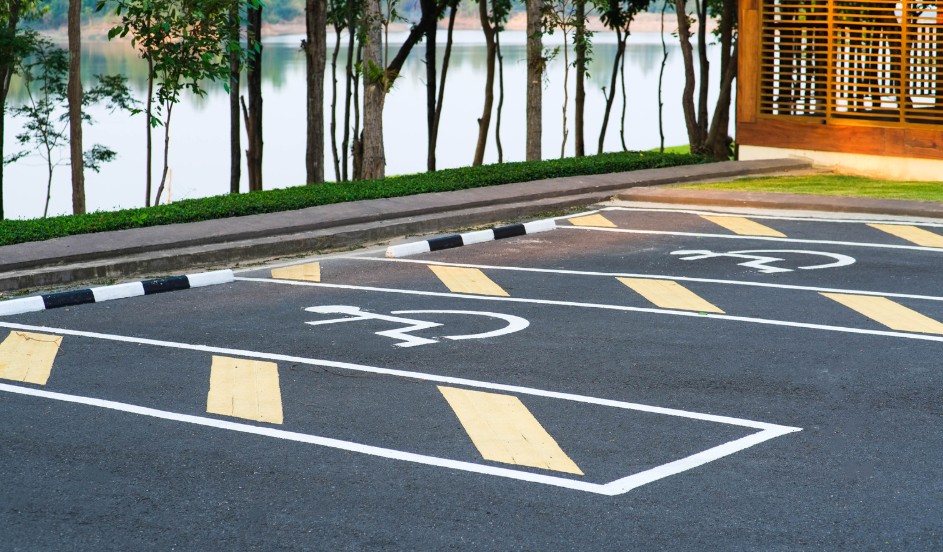 my neighbour has a disabled parking bay can i use it