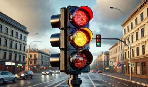 What Do Red and Amber Traffic Lights Mean in the UK