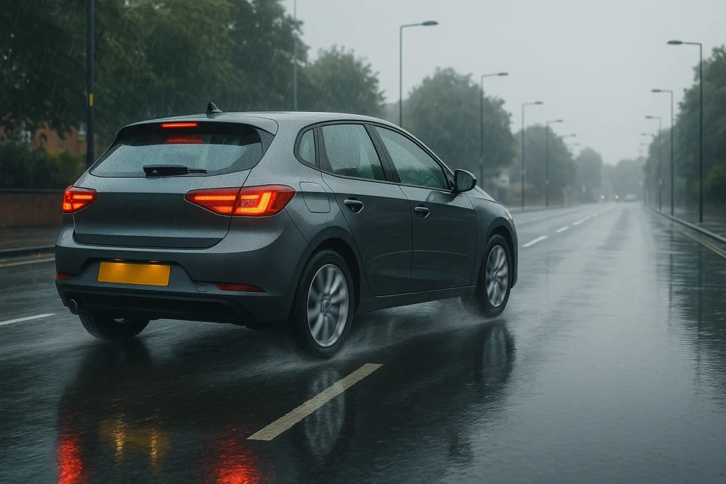 how should you use anti lock brakes when you need to stop in an emergency