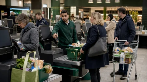 What happened to Waitrose tills